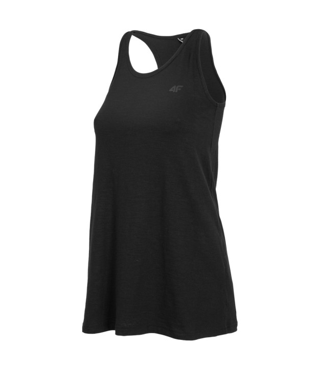 4F Women's Top TSD004, Black | Sieviešu Sporta Tops
