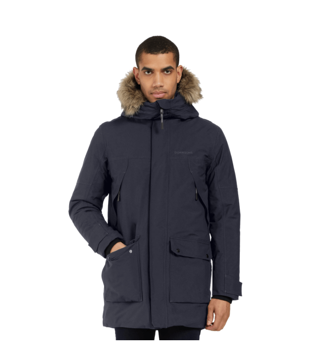 Didriksons Rick Men's Parka, Dark Night Blue