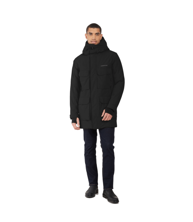 Didriksons Drew Men's Parka, Black