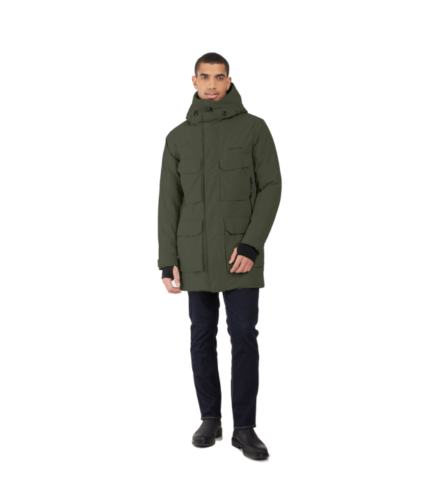 Didriksons Drew Men's Parka, Deep Green