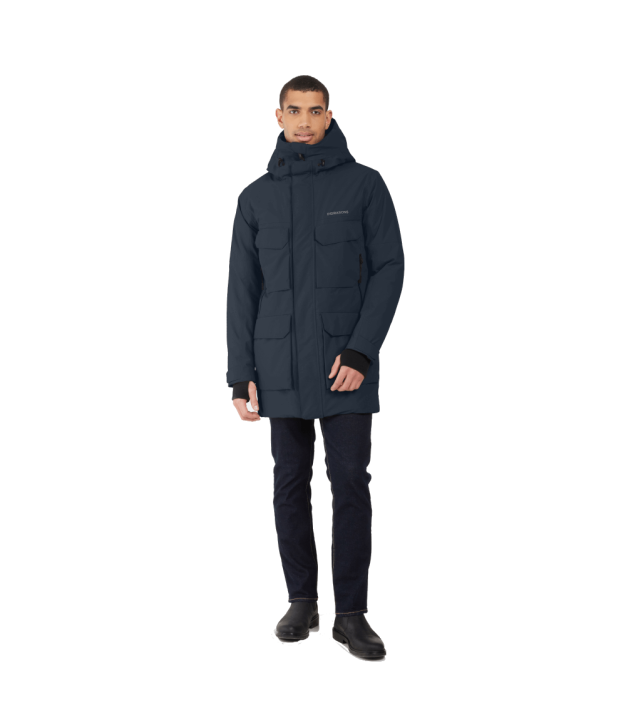 Didriksons Drew Men's Parka, Dark Night Blue