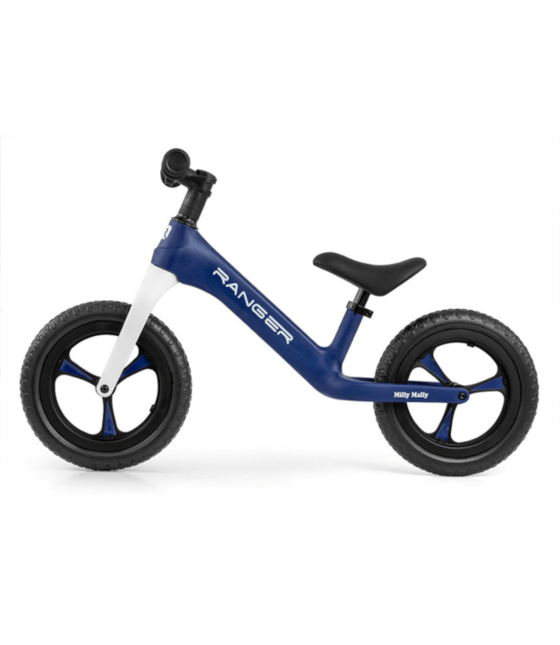 Milly Mally Ranger Balance Bike, Navy