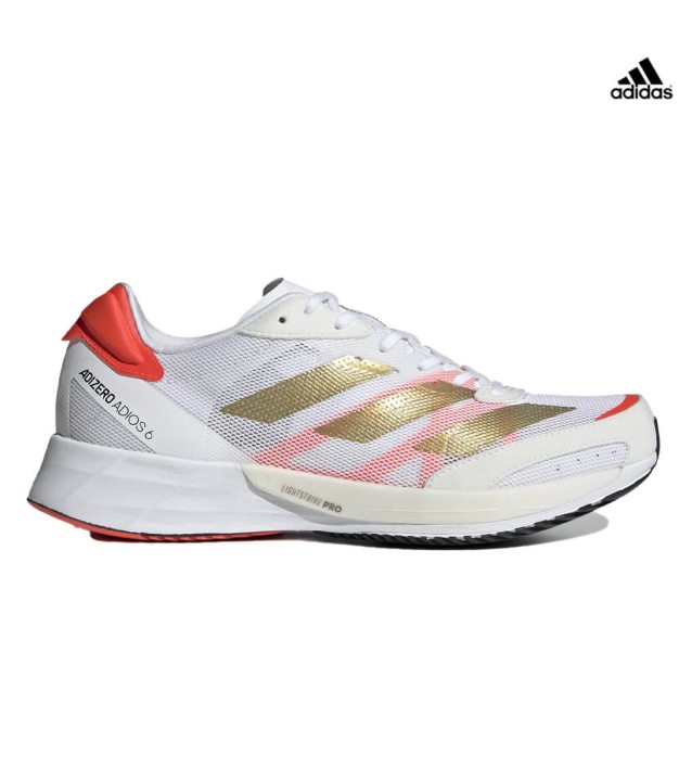 adidas Adizero Adios 6 Tokyo Women's Shoes, White/Red