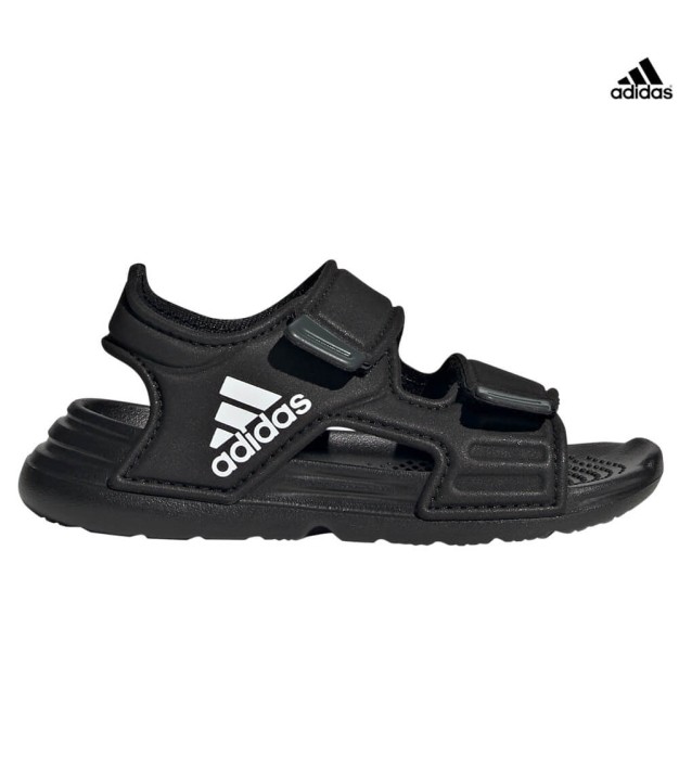 adidas Altaswim Sandals I Kids, Black/White