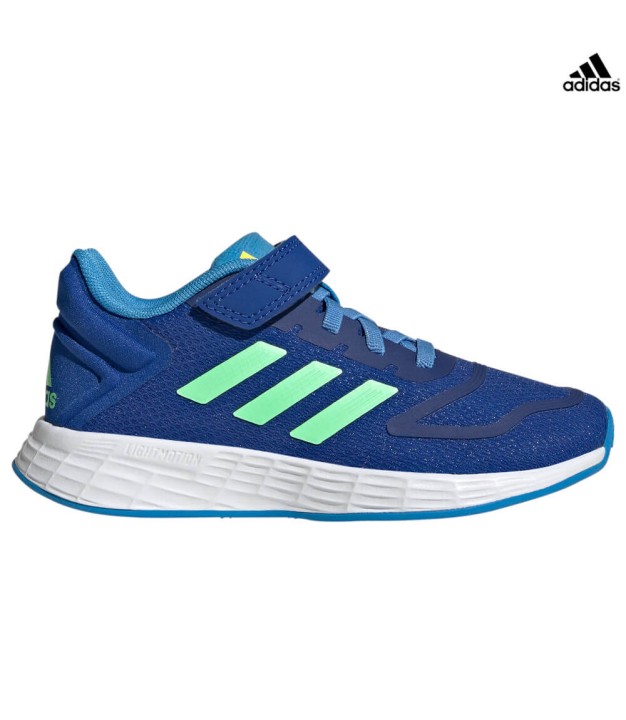 adidas Duramo 10 EL Kids Shoes, Royal Blue/Beam Green/Pulse Blue