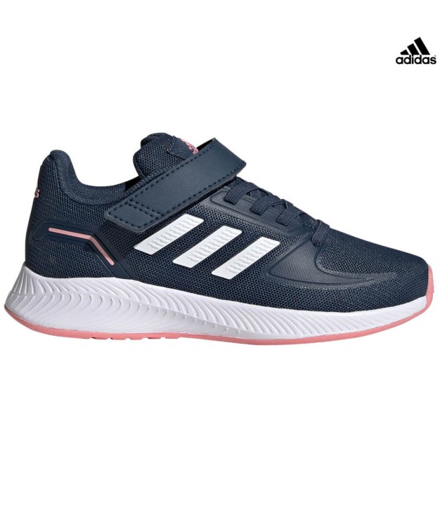 adidas Runfalcon 2.0 K Kids Shoes, navy blue/pink, GZ7438