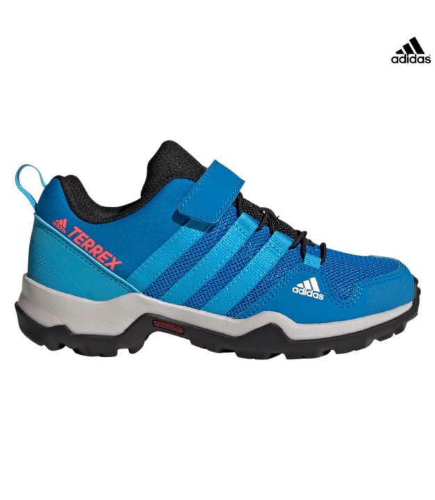 adidas Terrex AX2R CF Kid's Shoes, Blue Rush/Sky Rush/Turbo