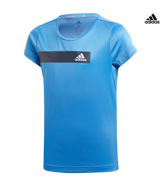 adidas Training Girls Cool Tee, lucky blue, DV2743