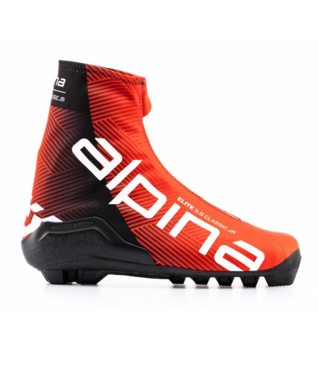 Alpina E30 CL JR Kids Boots, Red/Black/White