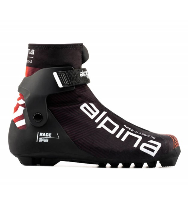 Alpina Race CL AS Classic Boots, Black/Red/White