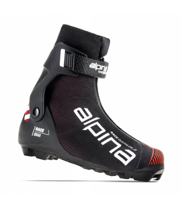 Alpina RDU Junior Boots, Black/Red