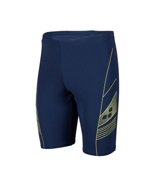 Arena Graphic Men's Swim Jammer, navy/soft green