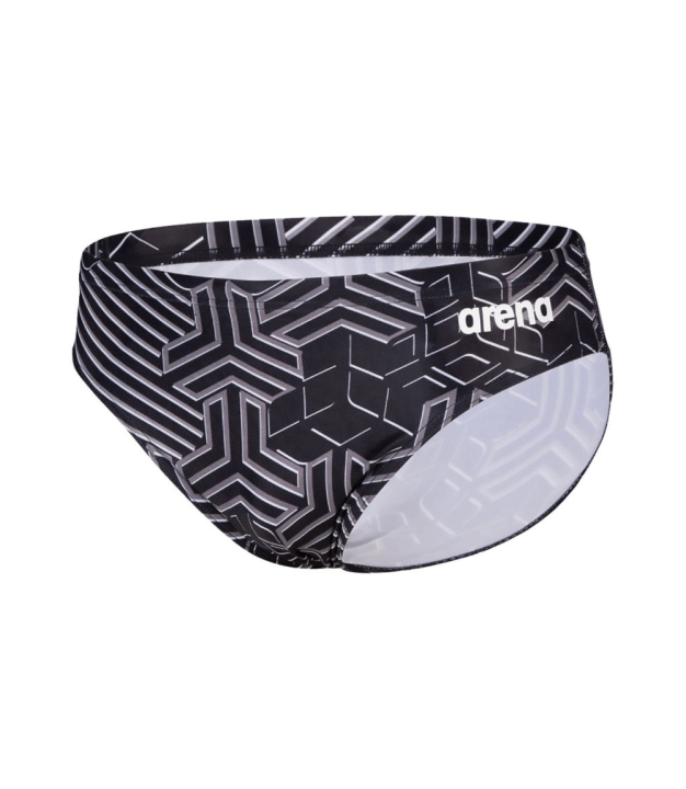 Arena Kikko Pro Men's Swim Briefs, black/black multi