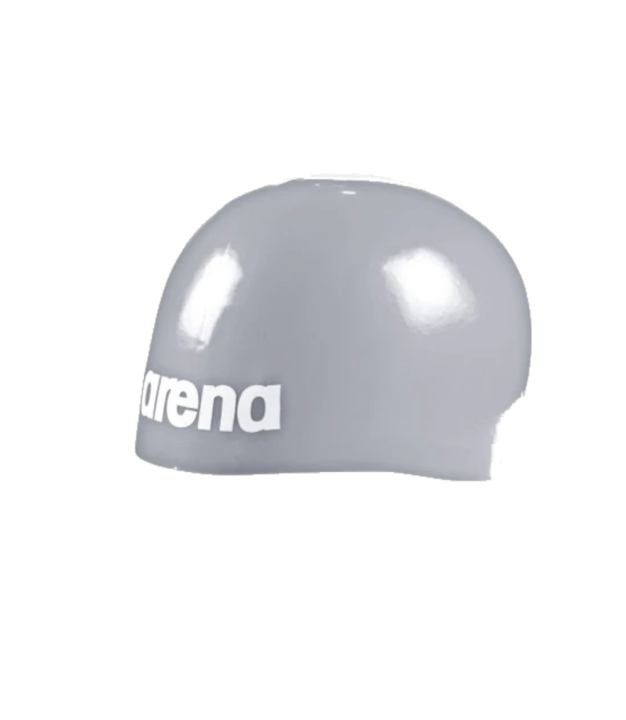 Arena Moulded Pro 2 Racing Swim Cap, silver