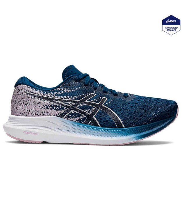 Asics Evoride 3 Women's Running Shoes, Mako Blue/Pure Silver