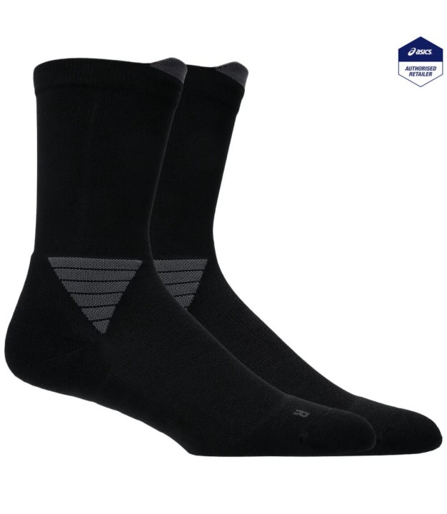 Asics Fujitrail Crew Socks, Black