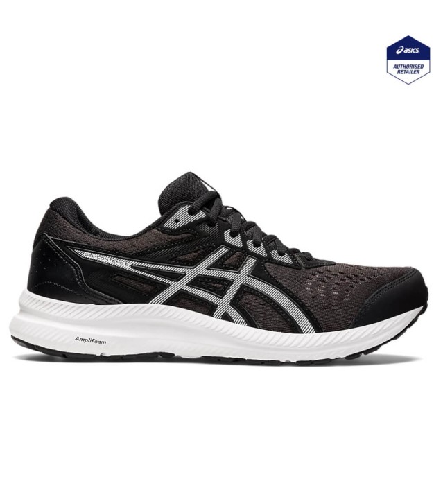 Asics Gel-Contend 8 Men's Running Shoes, Black/White