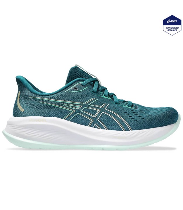 Asics Gel-Cumulus 26 Women's Shoes, Rich Teal/Pale Mint