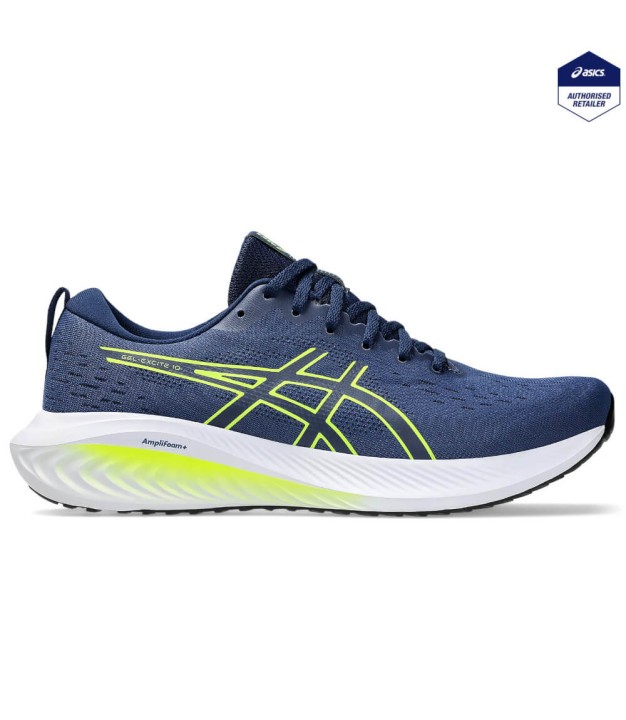 Asics Gel-Excite 10 Men's, Blue Expanse/Safety Yellow