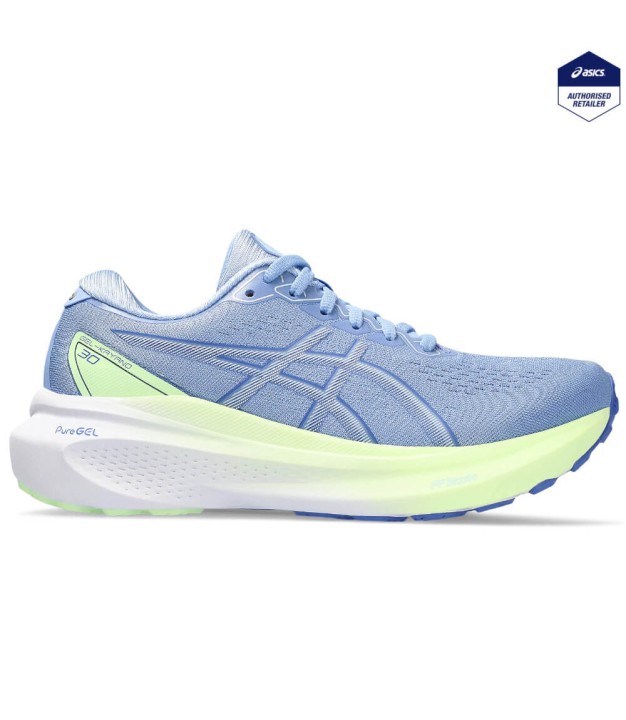 Asics Gel-Kayano 30 Women's Running Shoes, Light Sapphire/Light Blue