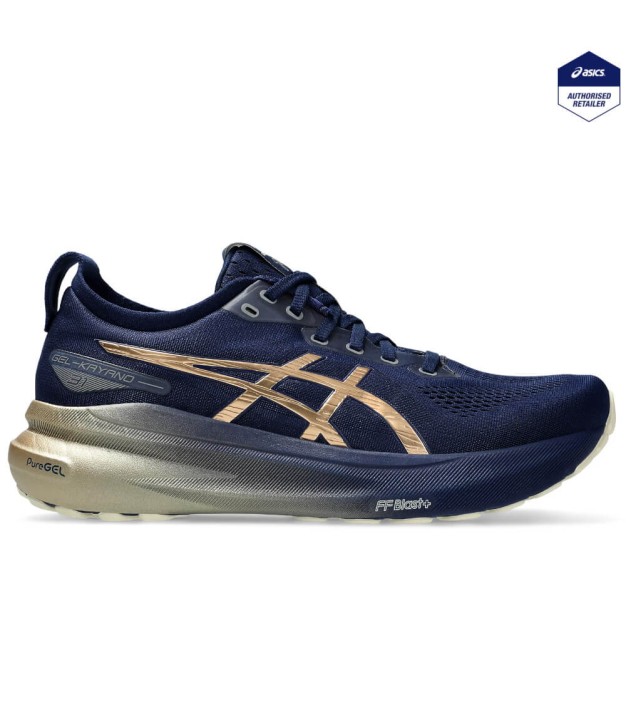 Asics Gel-Kayano 31 Platinum Men's, Blue Expanse/Champagne