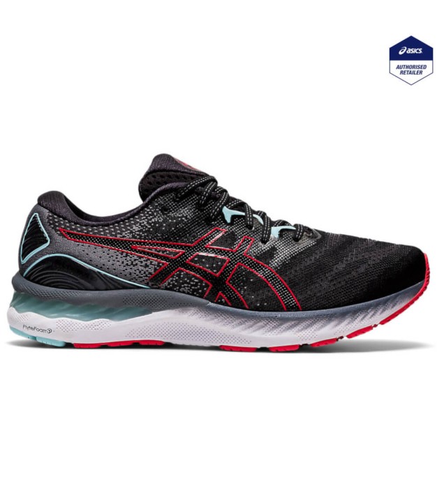 Asics Gel-Nimbus 23 Men's, Black/Electric Red