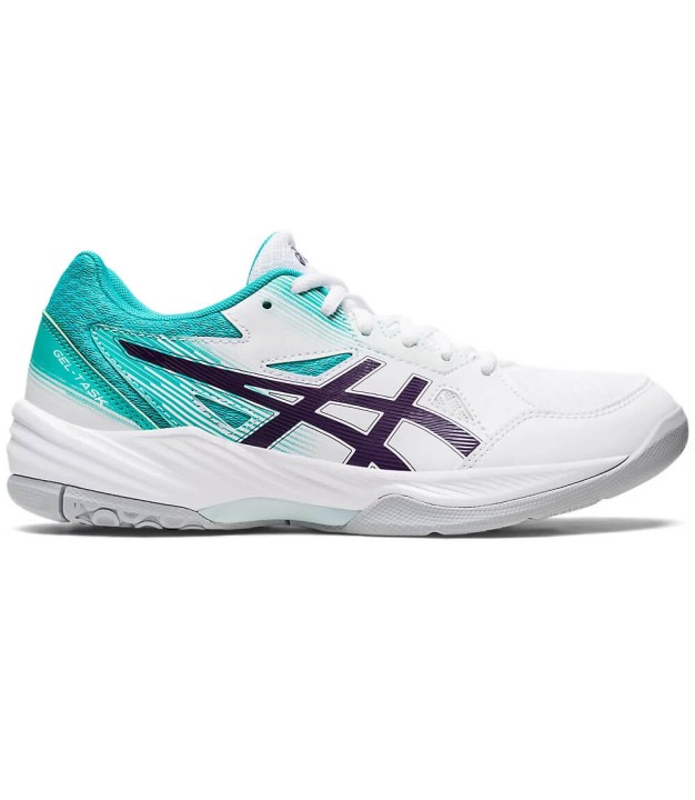 Asics Gel-Task 3 Women's Indoor Shoes, White/night shade, 1072A082 100