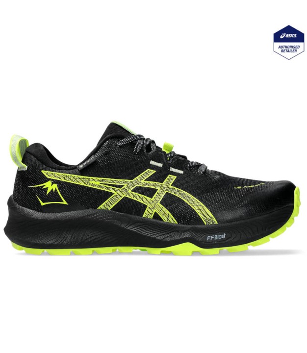 Asics Gel-Trabuco 12 GTX Men's Shoes, Black/Safety Yellow