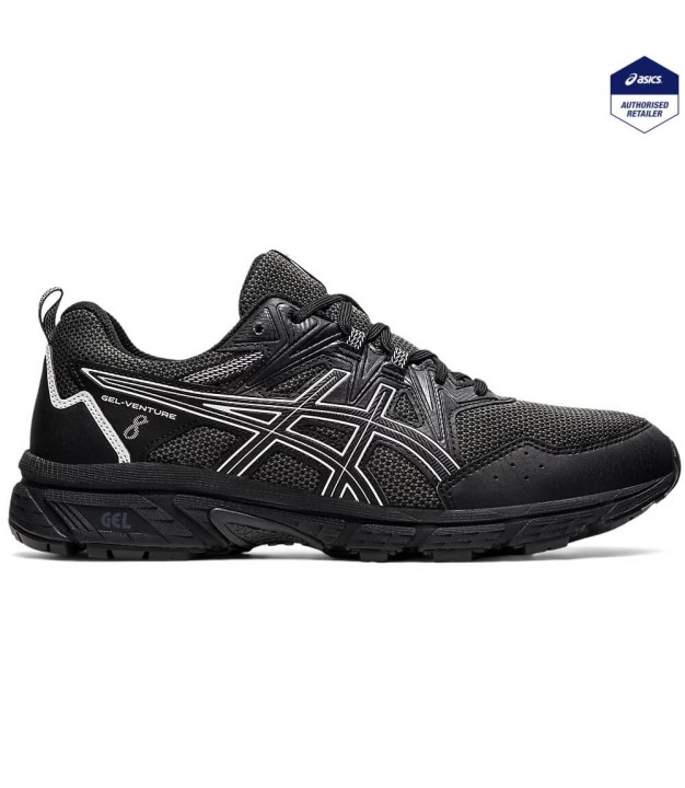 Asics Gel-Venture 8 Men's Shoes, Black/White