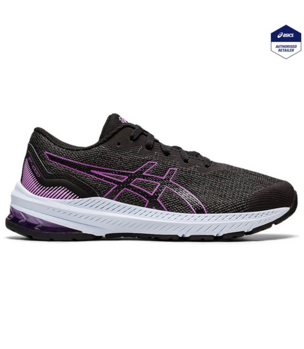 Asics GT-1000 11 GS Kid's Shoes, Graphite Grey/Orchid