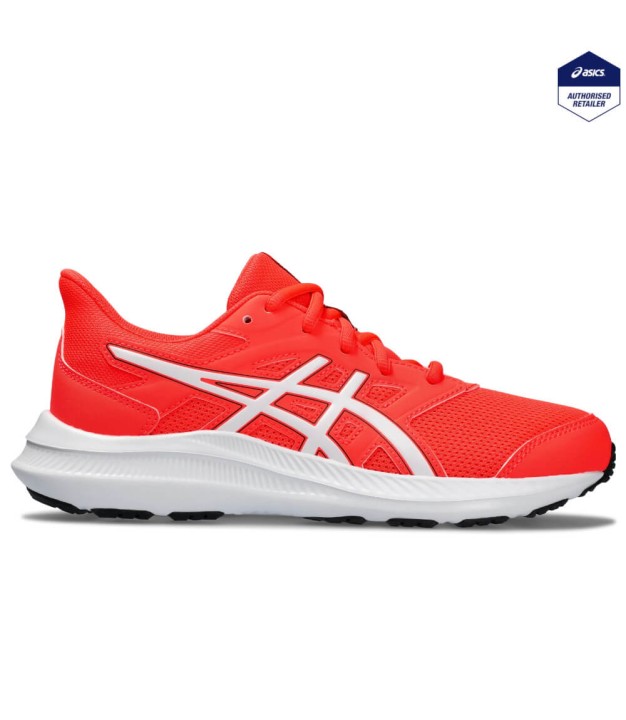 Asics Jolt 4 GS Kids Shoes, Sunrise Red/White