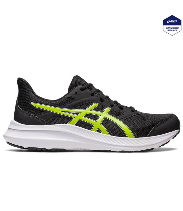 Asics Jolt 4 Men's Sport Shoes, Black/Lime Zest