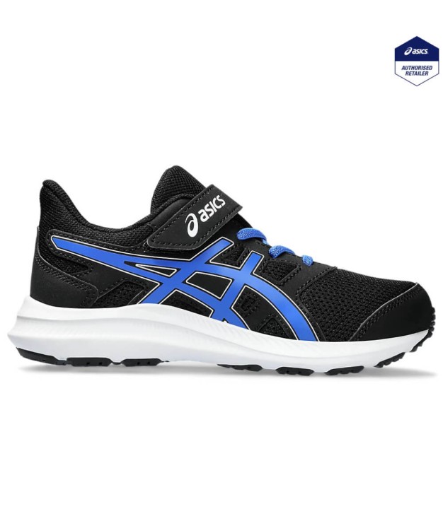 Asics Jolt 4 PS Kids Pre-School Shoes, Black/Illusion Blue