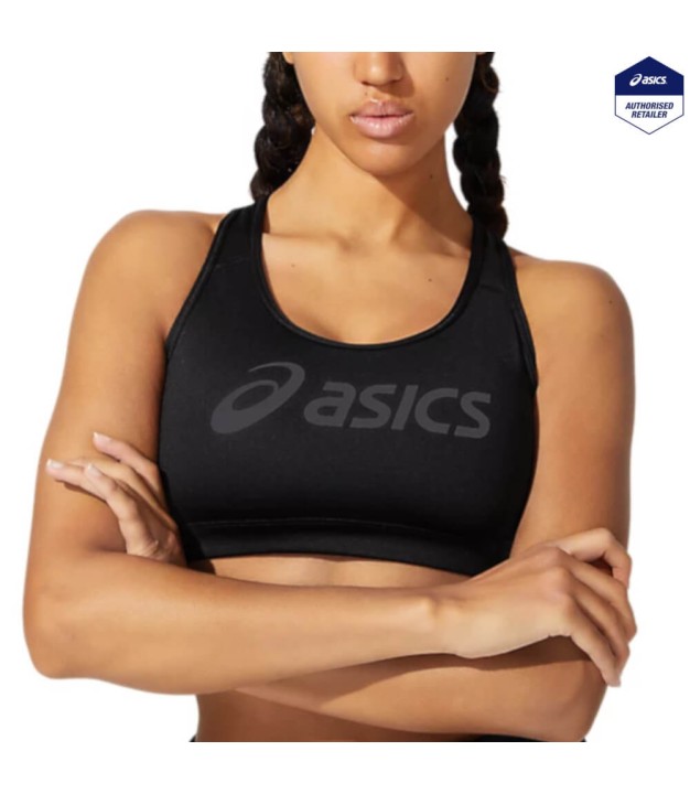 Asics Logo Bra, Black