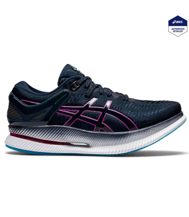 Asics Metaride Women's Running Shoes, French Blue/Digital Grape