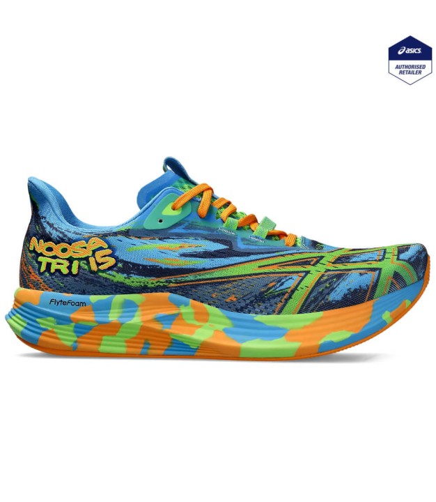 Asics Noosa Tri 15 Men's, Waterscape/Electric Lime