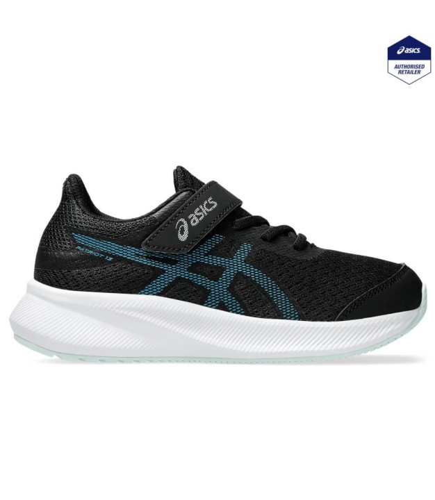 Asics Patriot 13 PS Kids, Black/Teal Blue