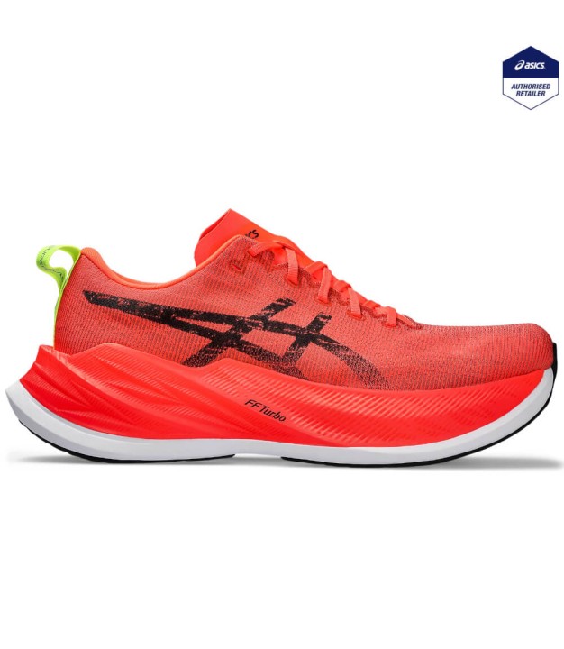 Asics Superblast Men's Shoes, Sunrise Red/Black