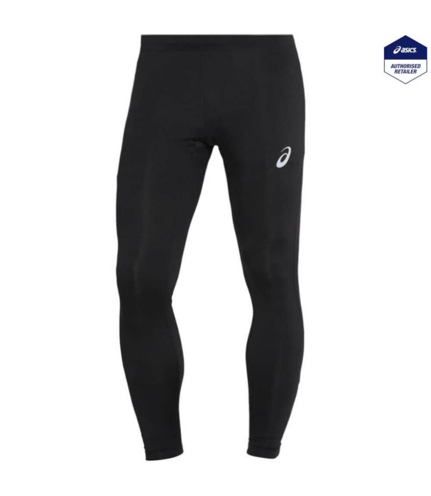 Asics Men's Silver Tight Pants, Black
