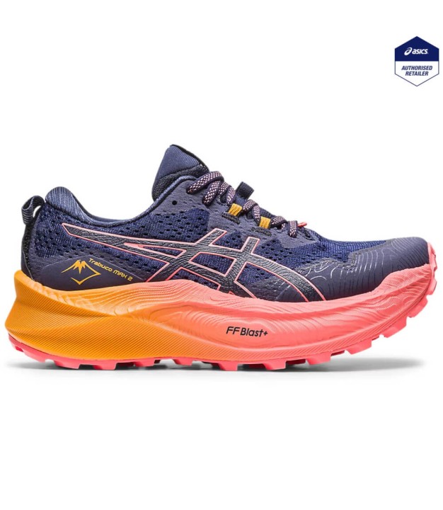 Asics Trabuco Max 2 Women's, Midnight/Papaya