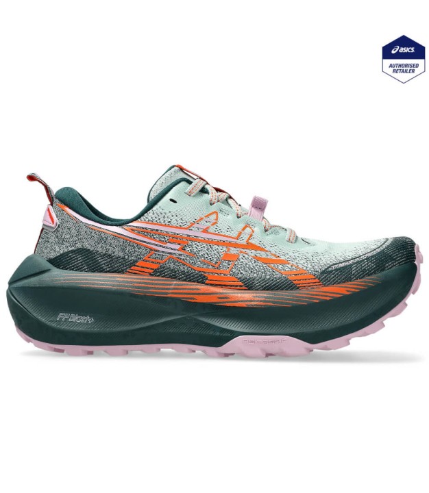 Asics Trabuco Max 4 Women's, Cold Moss/Nova Orange