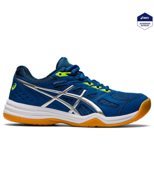 Asics Upcourt 4 GS Kid's Shoes, Lake Drive/Pure Silver