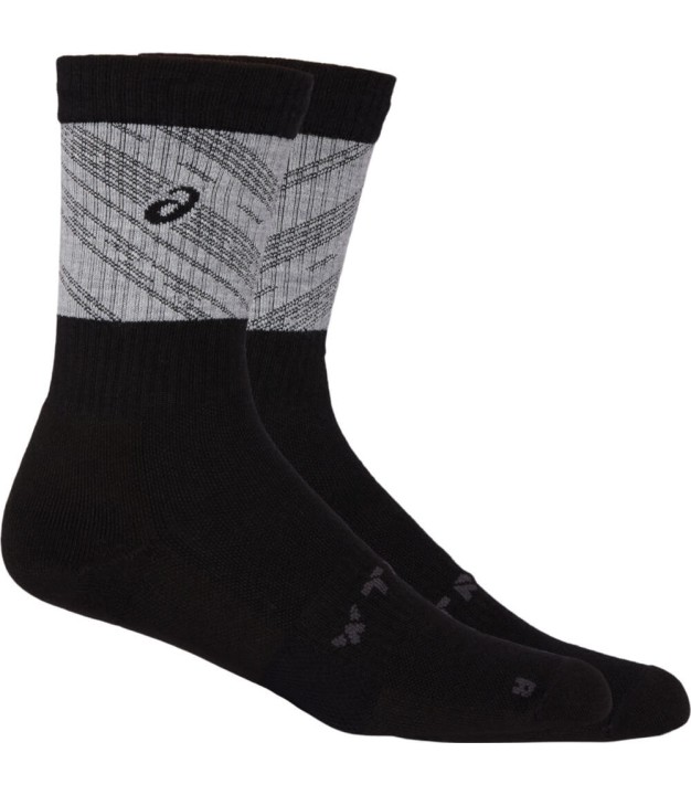 Asics Winter Run Crew Socks, Dark Grey 3013A769 020