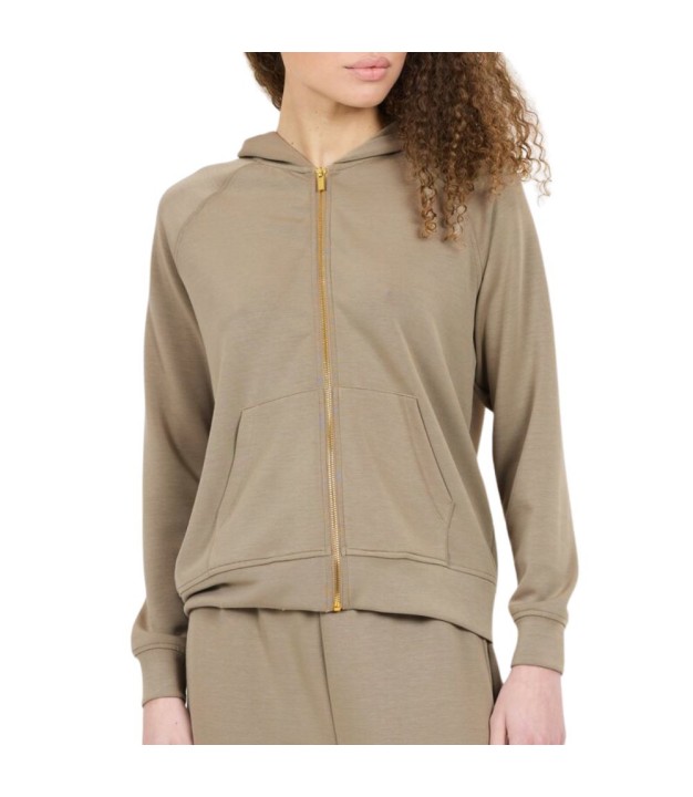 Athlecia Jacey Women's Full Zip, Roasted Cashew