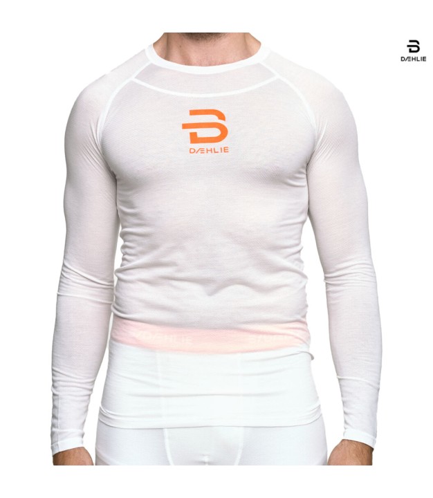 Bjorn Daehlie Compete-Tech Men's LS, White