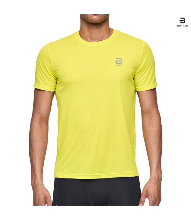 Bjorn Daehlie Primary Men's T-Shirt, Yellow