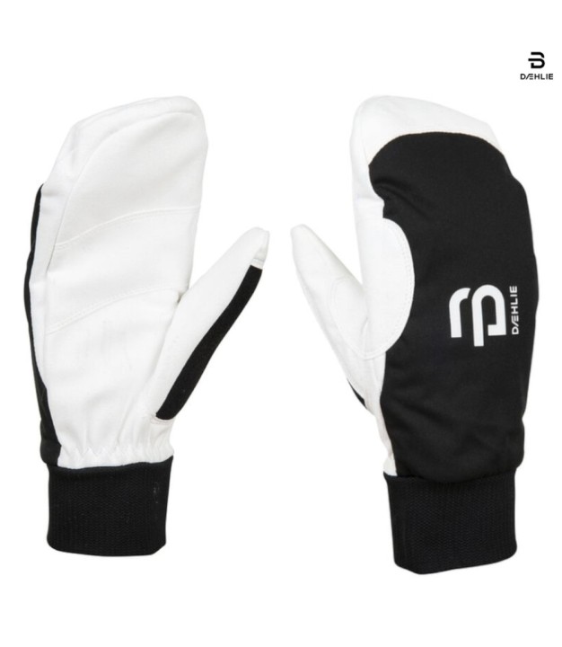 Bjorn Daehlie Race Warm Mittens, Black/White