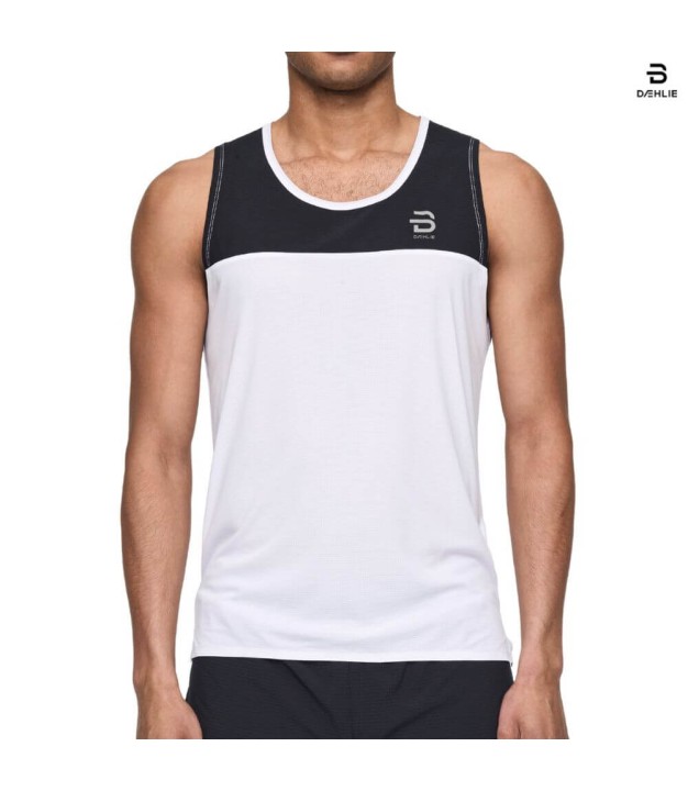 Bjorn Daehlie Run 365 Singlet Men's, White/Black