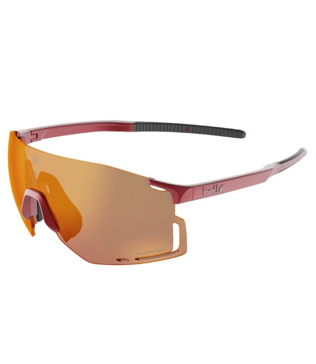 Bolle Icarus 7 Sunglasses, Red Metallic, Phantom Brown Red Photochromic