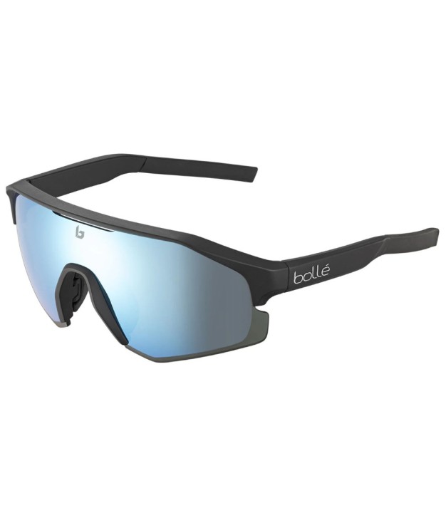 Bolle Lightshifter Sunglasses, Black Matte, TNS Ice